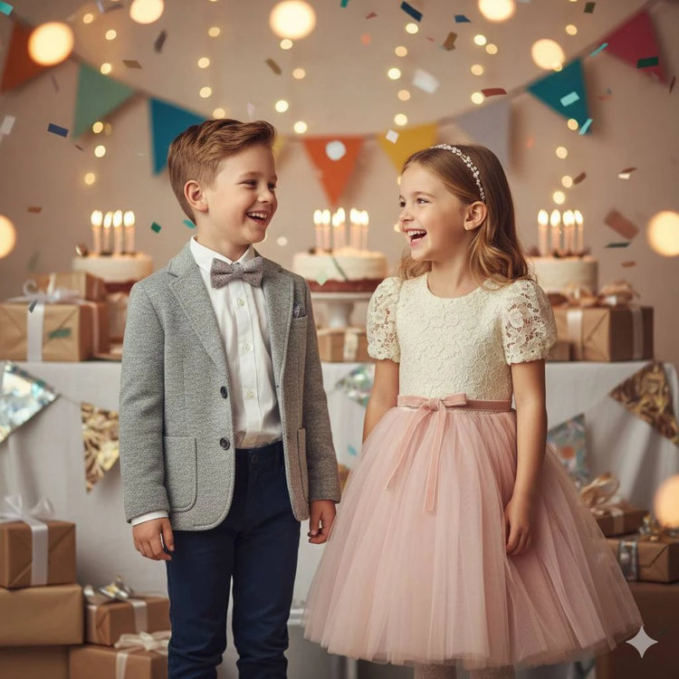 Abbigliamento elegante per bambini in outlet per feste ed occasioni speciali