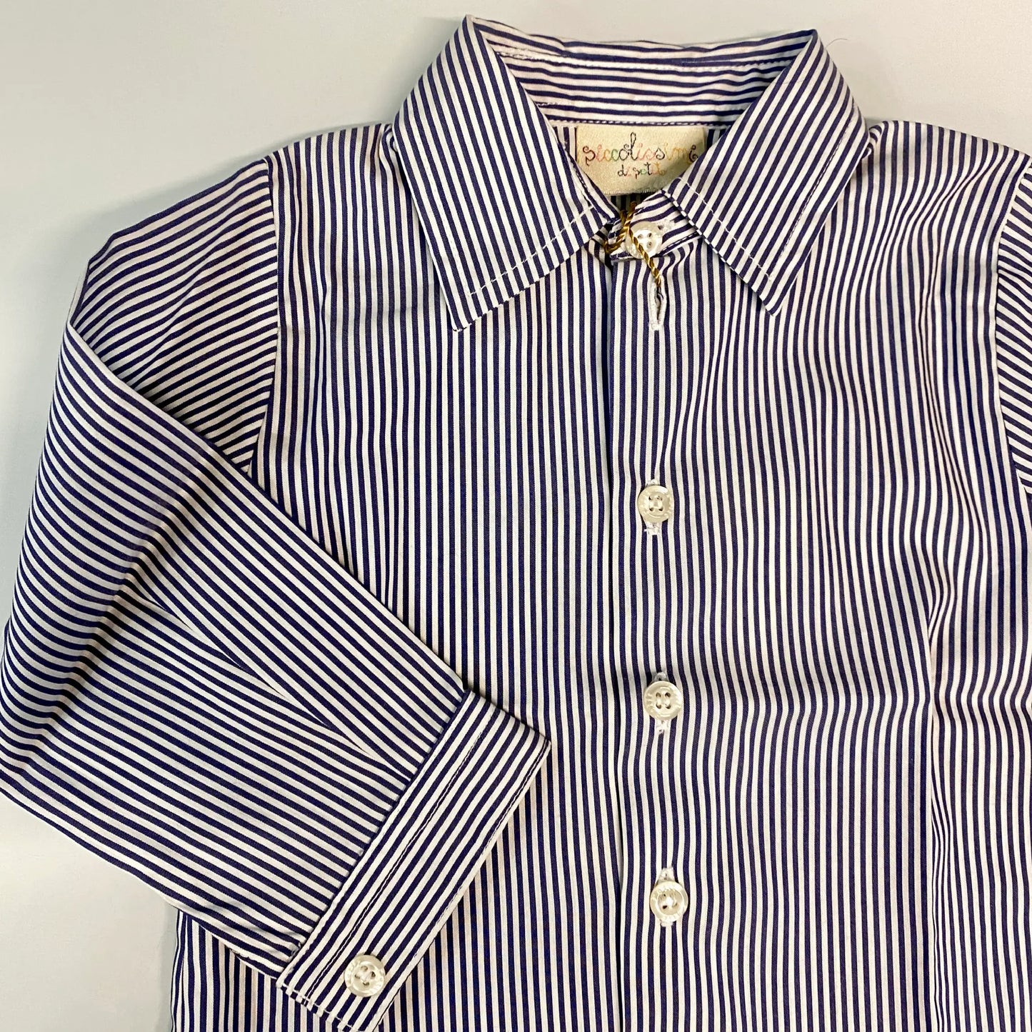 Camicia Righe Neonato Elegante