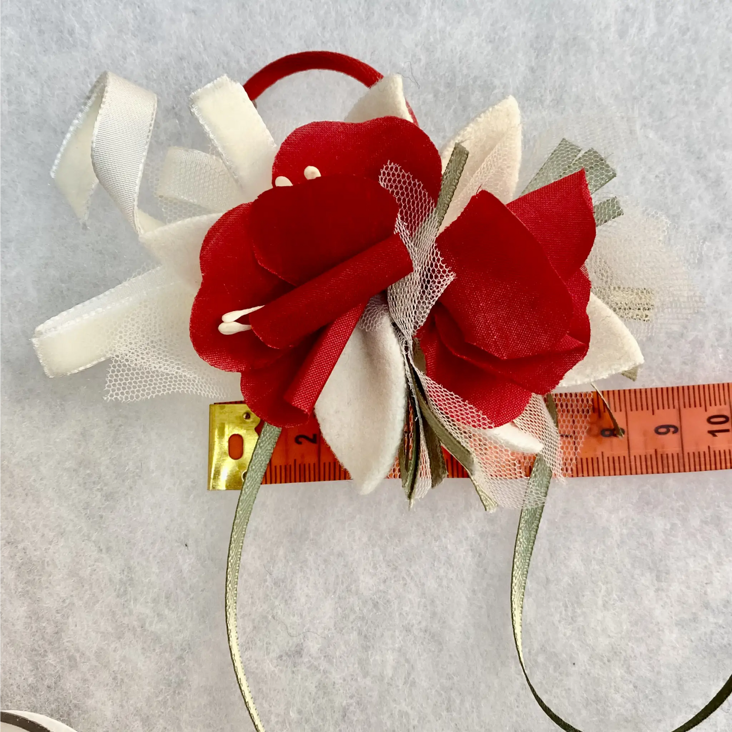 Fermagli 4 stagioni rosso o bianco e nero per bambina