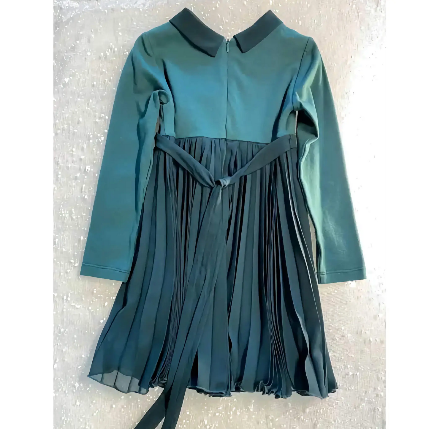 Vestito elegante plissettato per bambina