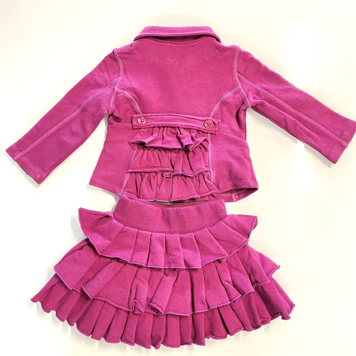 Coordinato giacca gonna per neonata
