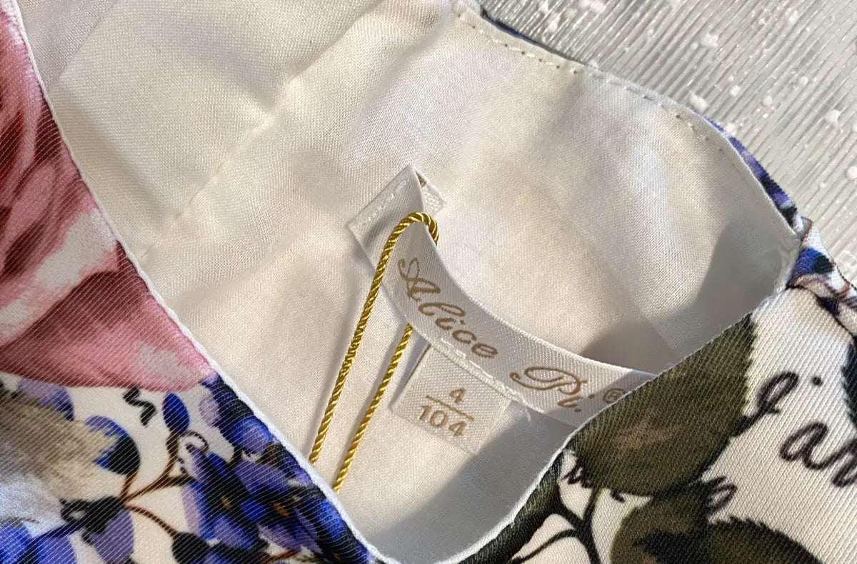 Vestito fiori bambina per cerimonia