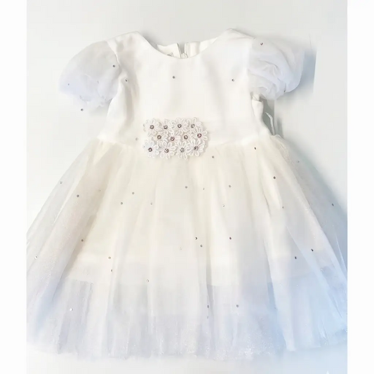 Abito da battesimo in tulle 3 mesi in sconto