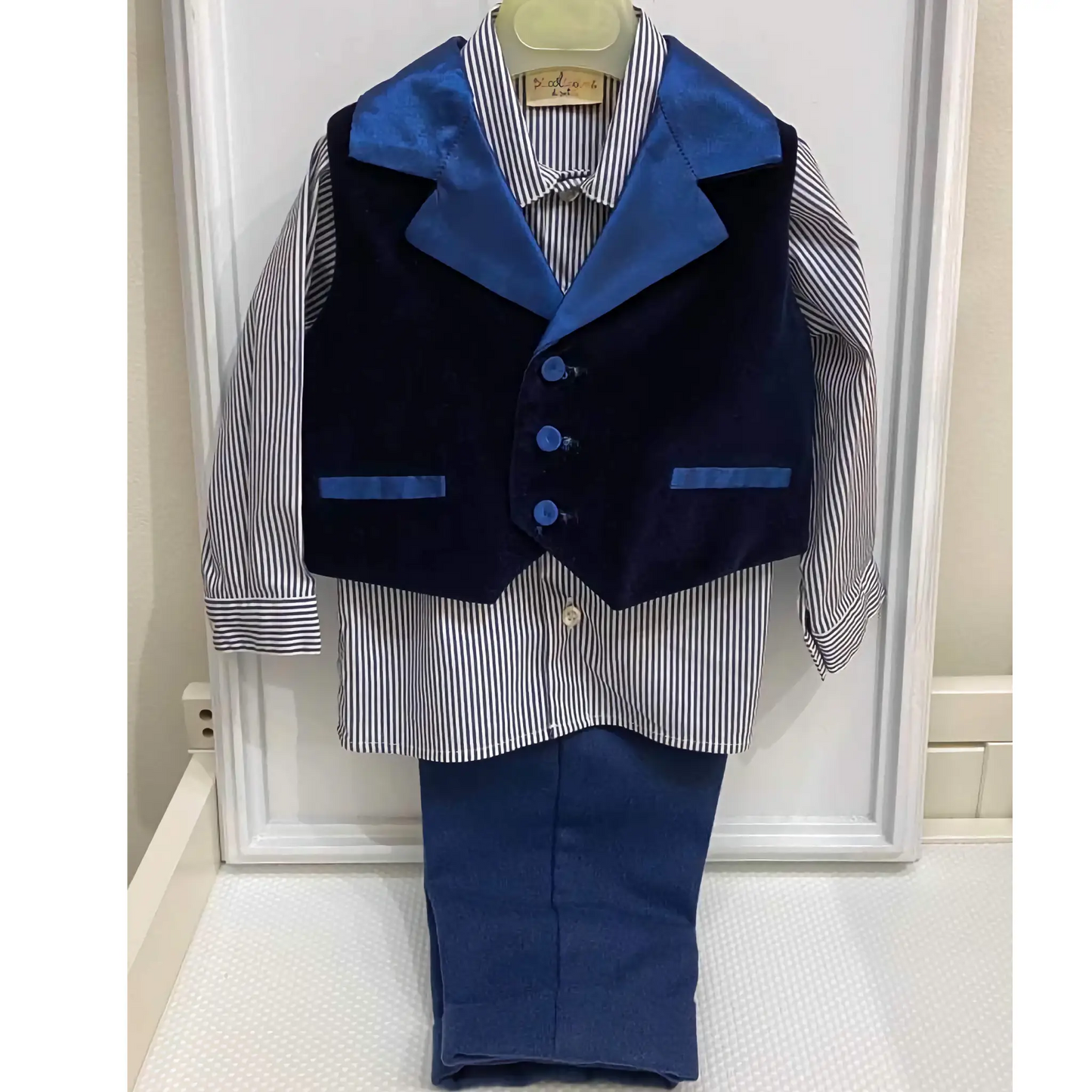 Abito casual battesimo neonato 6 mesi