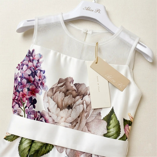 Abito da cerimonia estiva per bambina 4 anni in sconto outlet