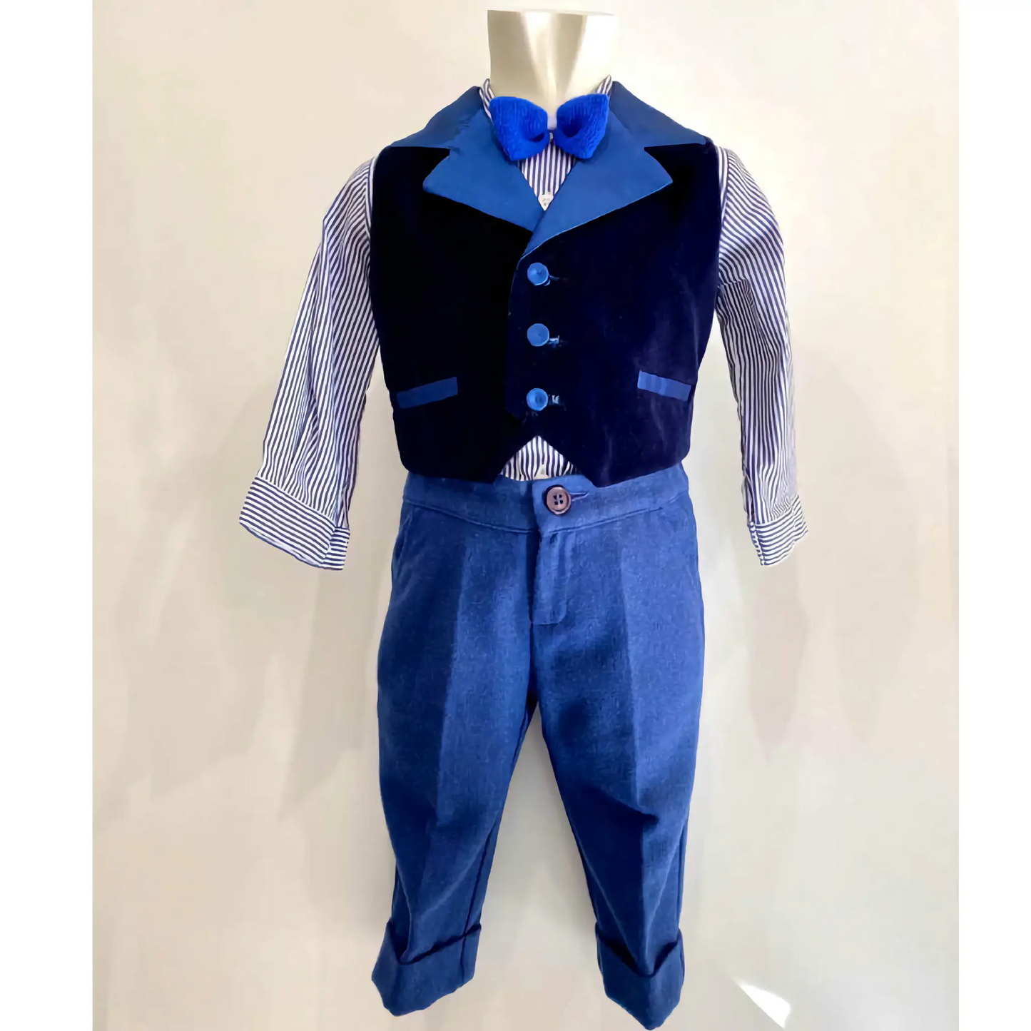 Abito da cerimonia battesimo elegante casual 6 mesi