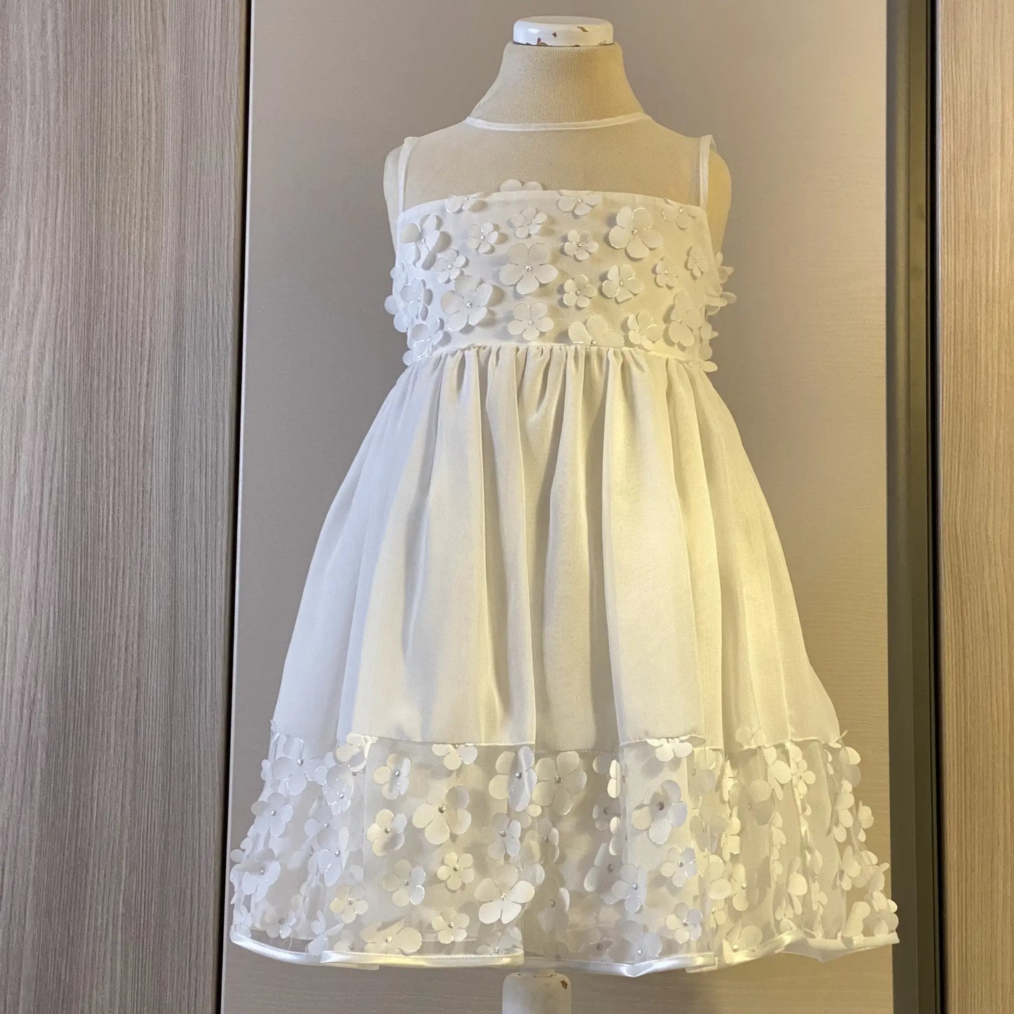Abito da damigella per bambina 2 anni