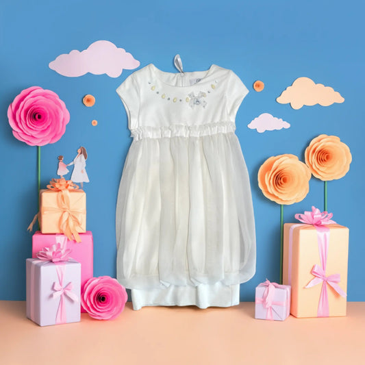 Abito elegante a palloncino per bambina