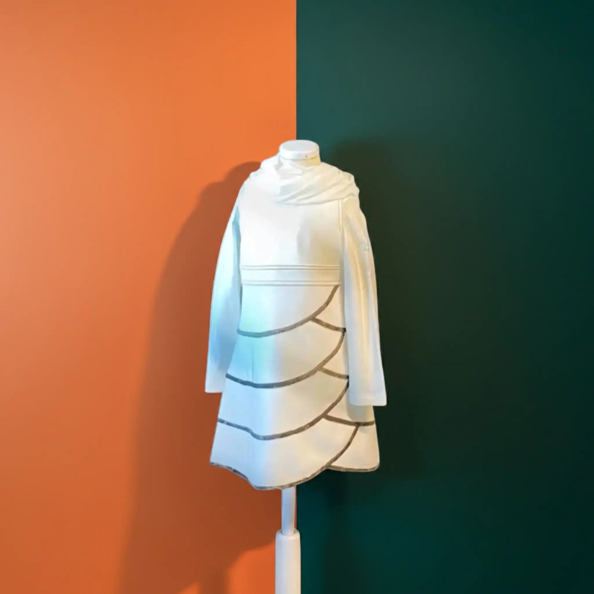 Abito scamiciato elegante per occasioni speciali da bambina