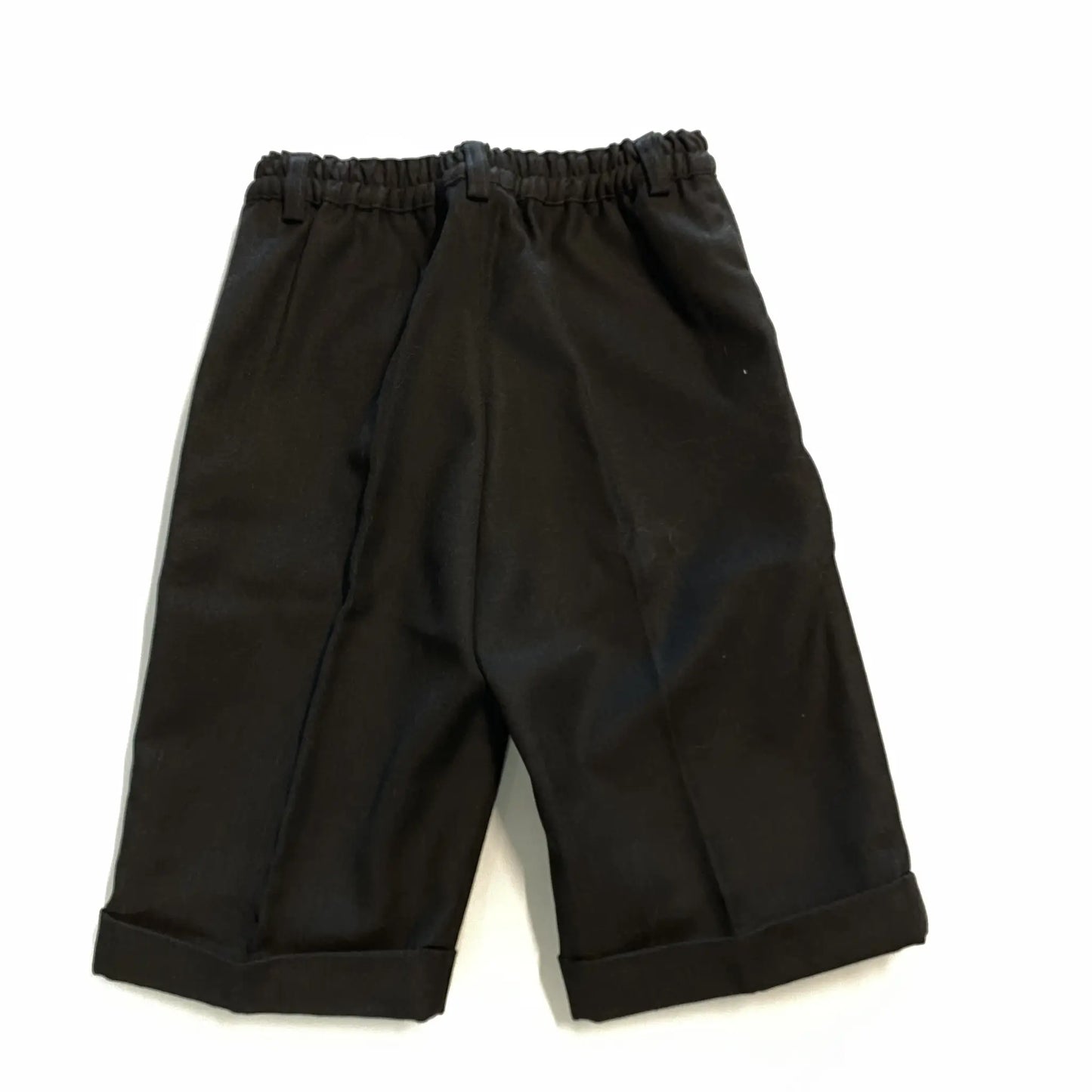 Bermuda elegante nero per bambino 6 o 7 anni