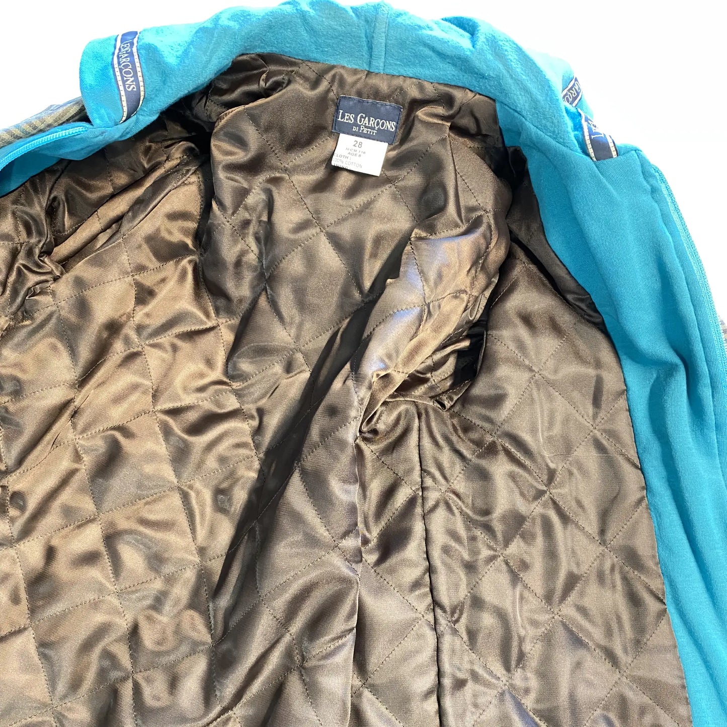 Blazer con cappuccio per bambino primavera autunno