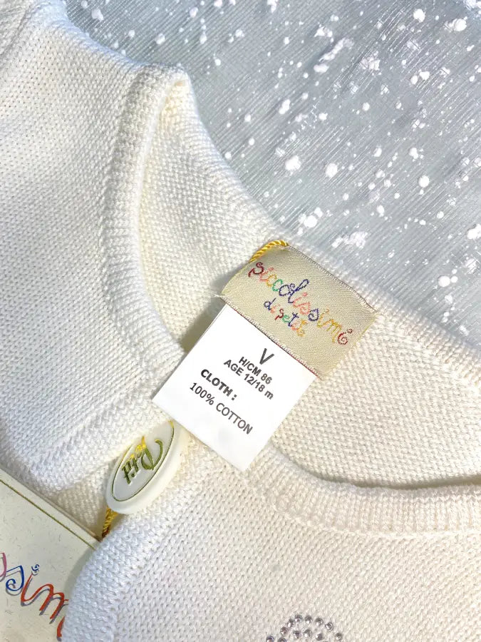 Bolero da cerimonia in cotone per bambina