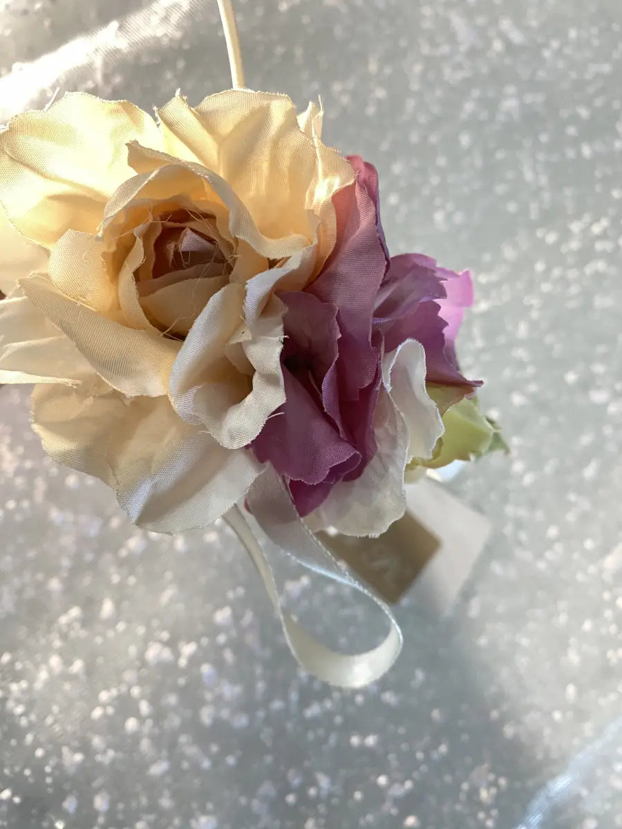 Cerchietto floreale per cresima