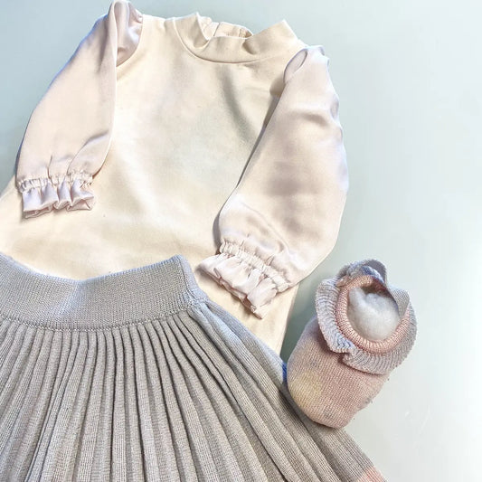 Completino elegante per neonata dai 6 ai 9 mesi