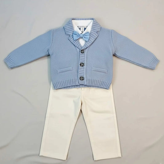 Completo battesimo bambino primavera autunno