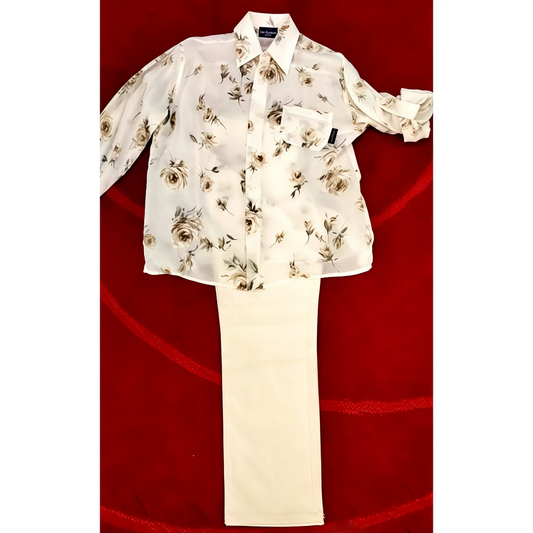 Completo elegante casual per bambino 2 pezzi