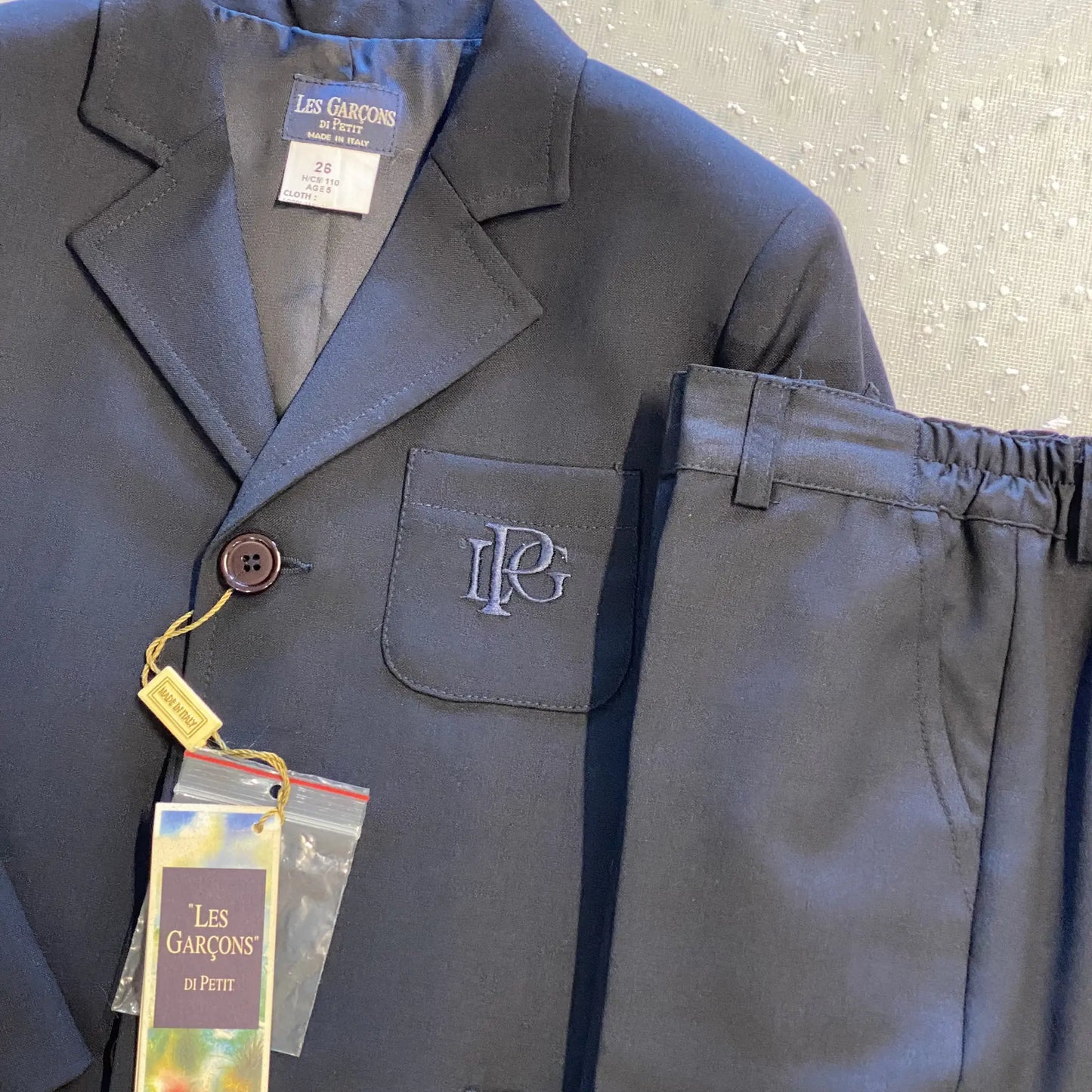Completo Paggetto Blu per cerimonia estiva