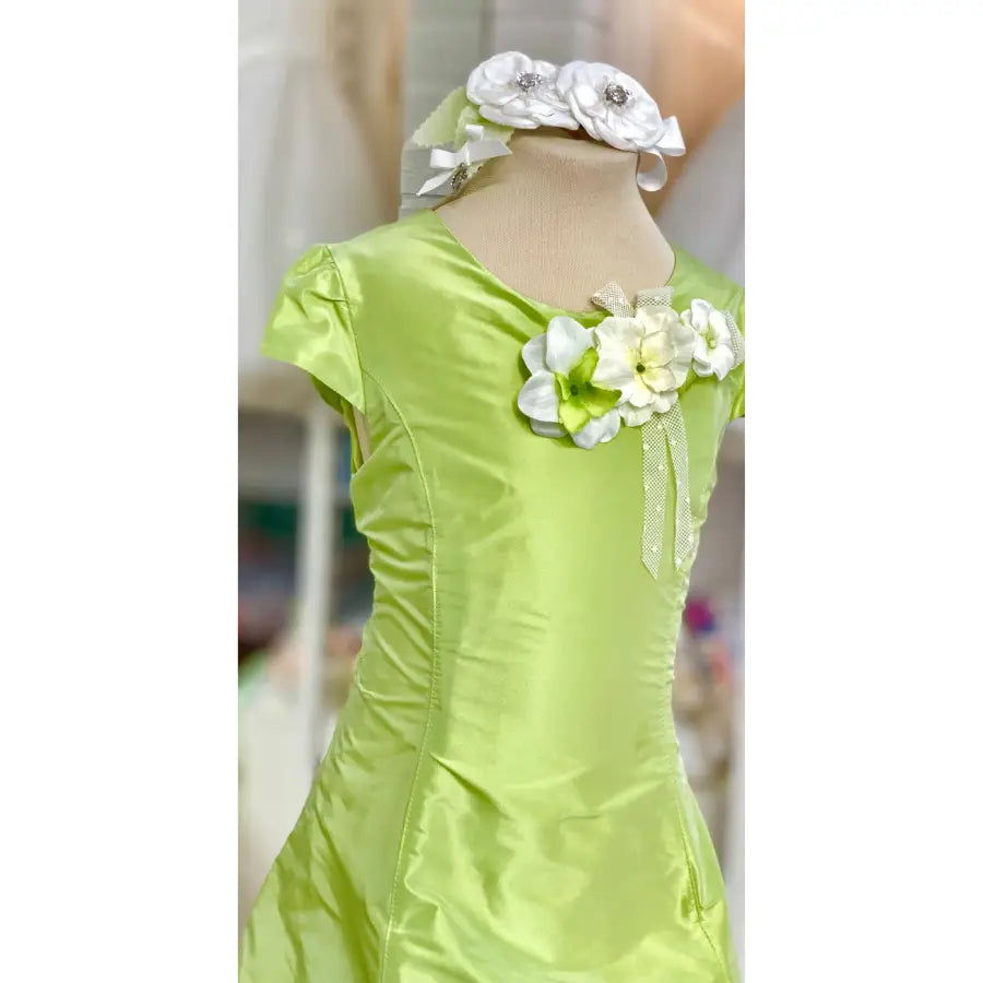 Abito Damina da matrimonio colore verde