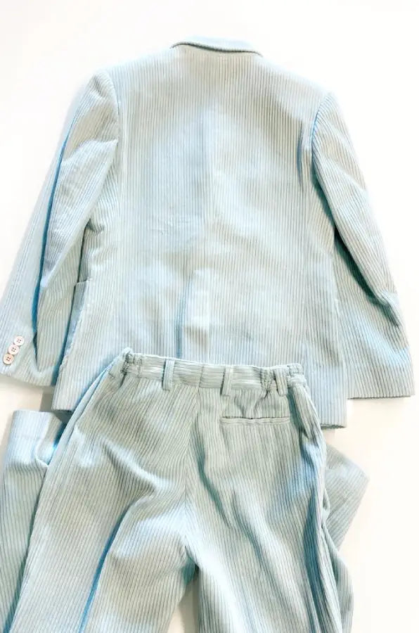 Giacca e pantaloni eleganti in velluto per ragazzo
