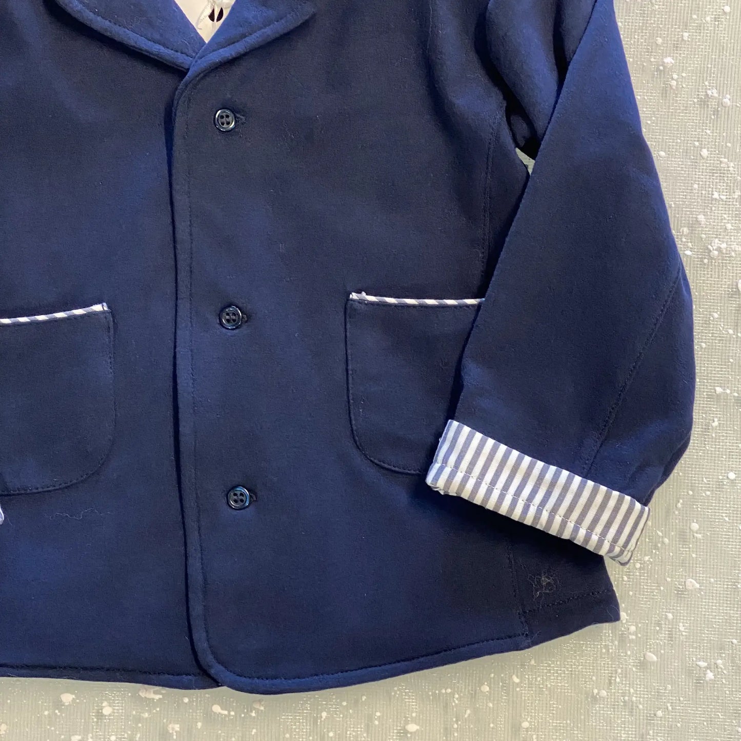 Giacchina blu navy per bimba