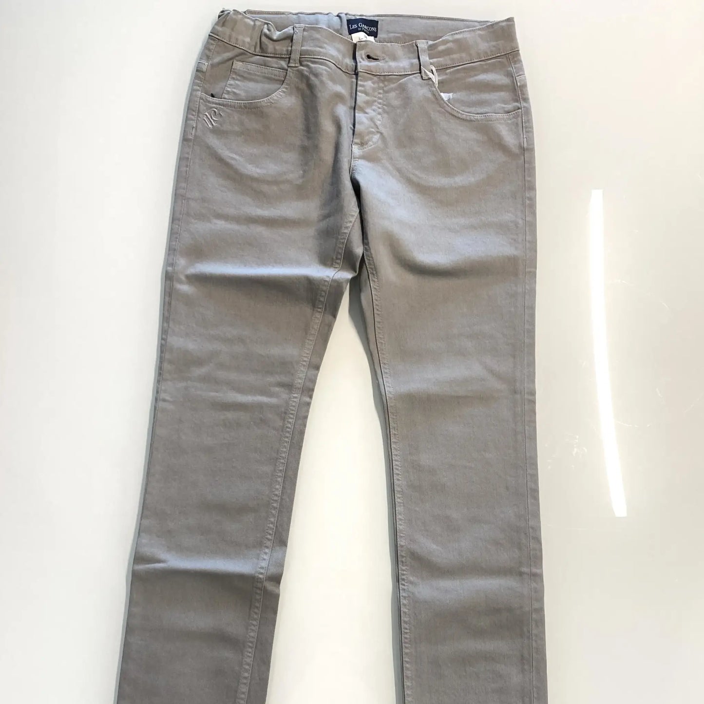 Jeans regular per bambino color ghiaccio