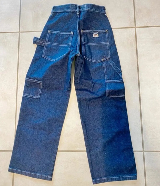 Jeans a vita alta bambino