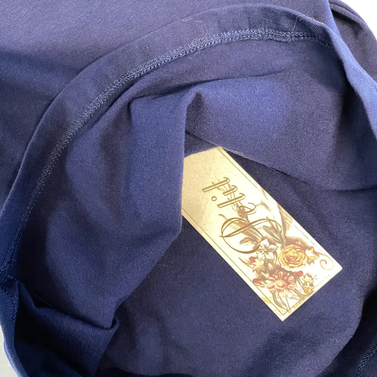 Maglia Blu per bambina aderente invernale