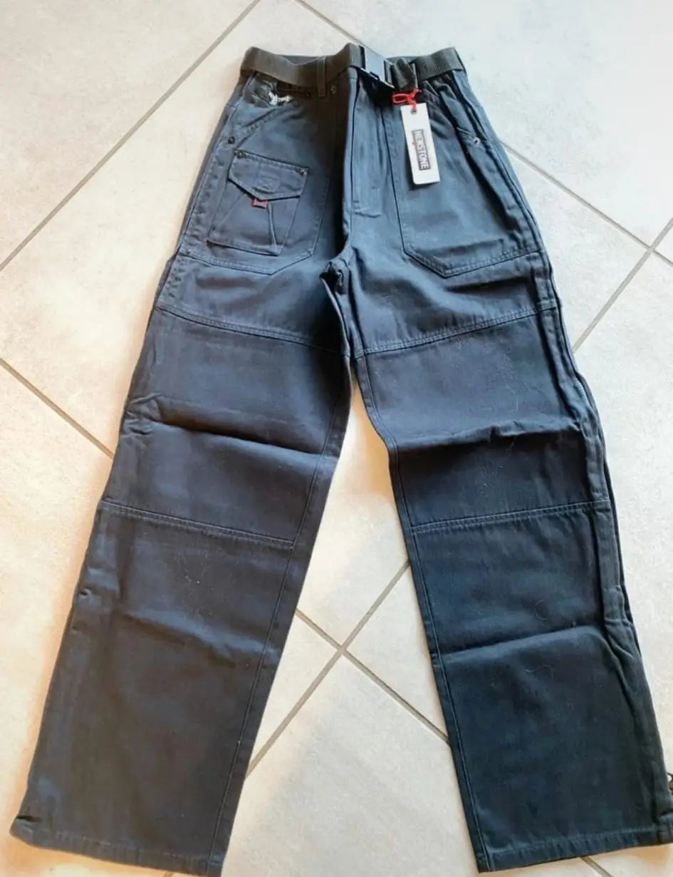 Pantalone cargo colore nero per bambino
