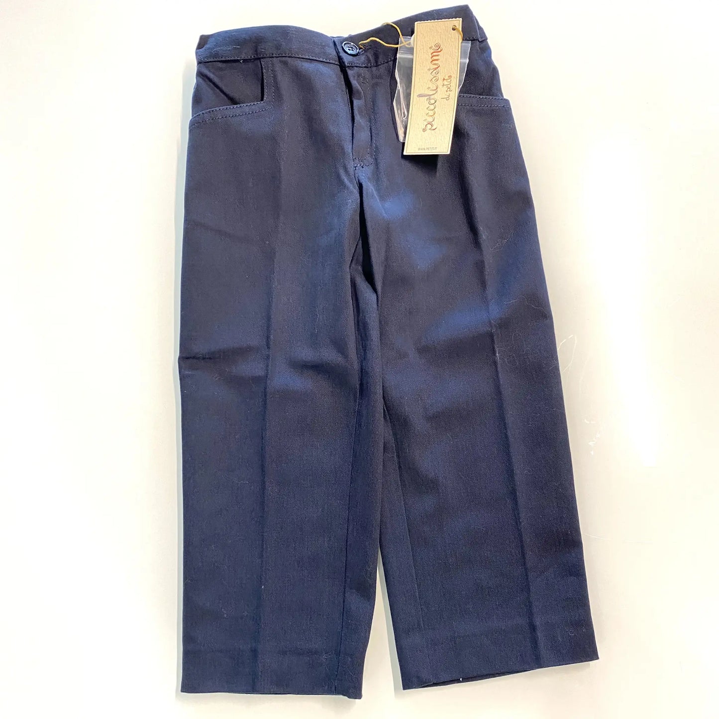 Pantalone carrettiera blu per bambino 48 mesi