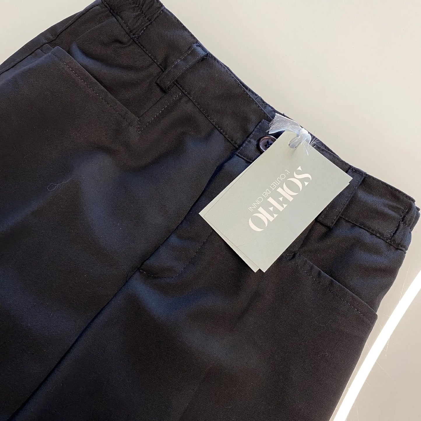 Pantalone carrettiera blu