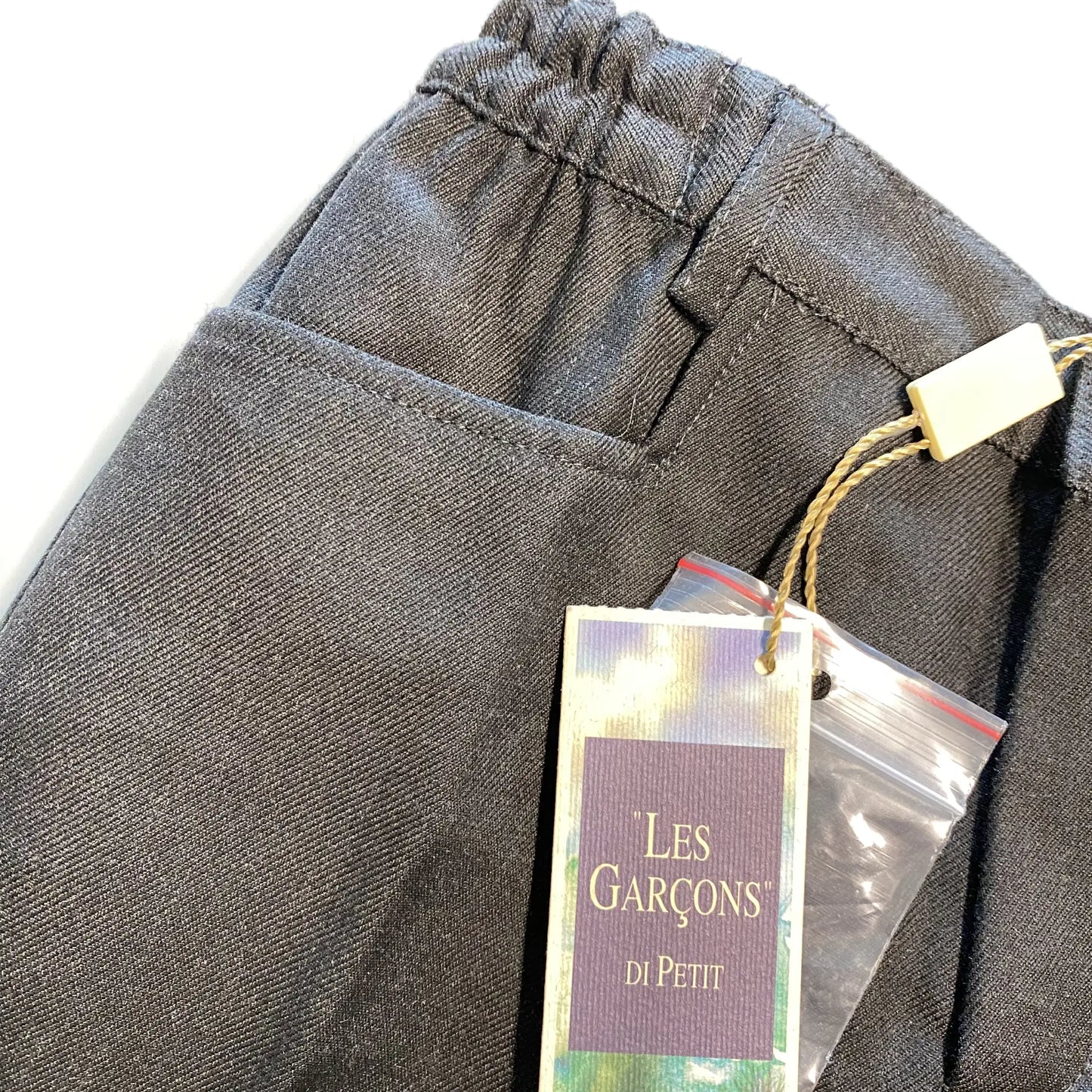 Pantalone alla carrettiera elegante colore grigio scuro