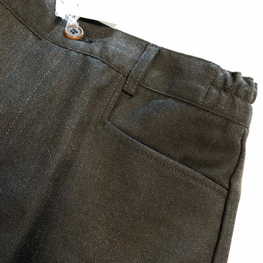 Pantalone alla carrettiera elegante nero