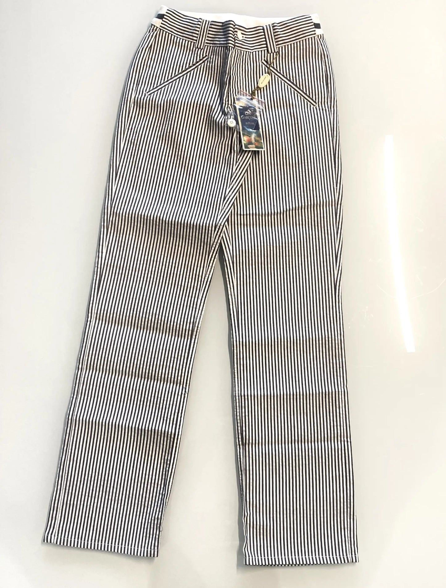 Pantalone in cotone a righe per bambino 12 anni