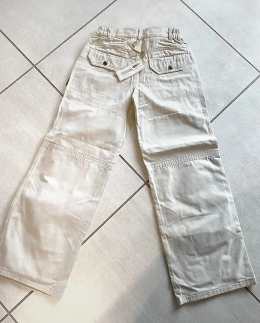 Pantaloni estivi colore beige per bambino