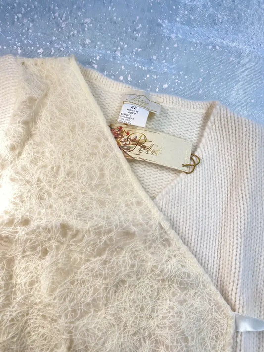 Scaldacuore elegante in lana per bambina