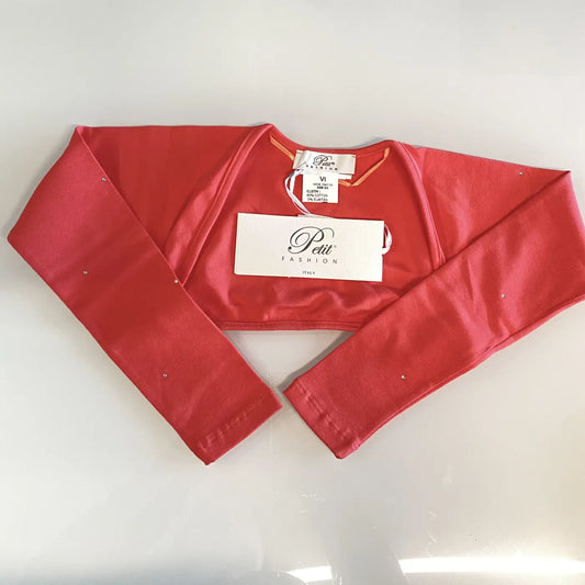 Scaldaspalle in cotone elasticizzato colore arancione