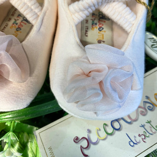 Scarpe da culla ballerine per neonata