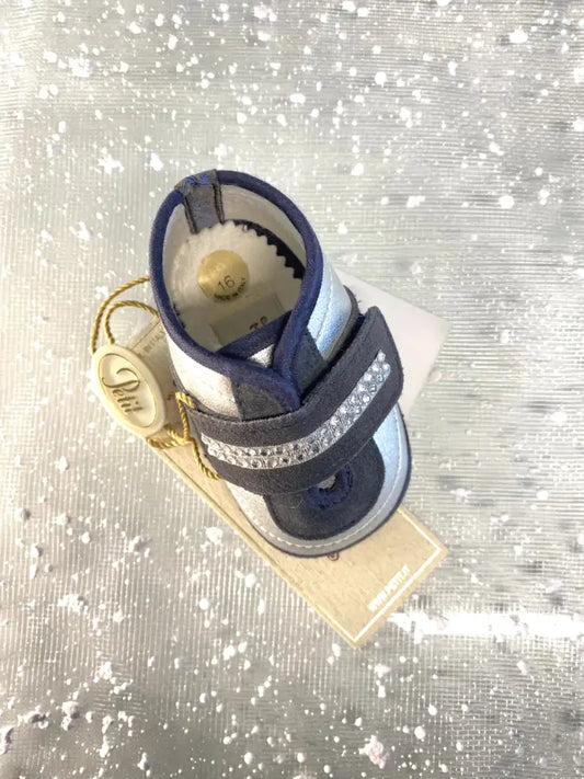 Scarpine da cerimonia per neonata