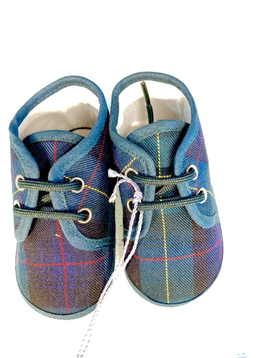 Scarpine da culla Fantasia Scozzese
