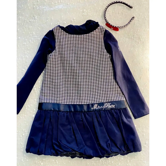 Set 2 pezzi: abito piΓΉ maglia per bambina