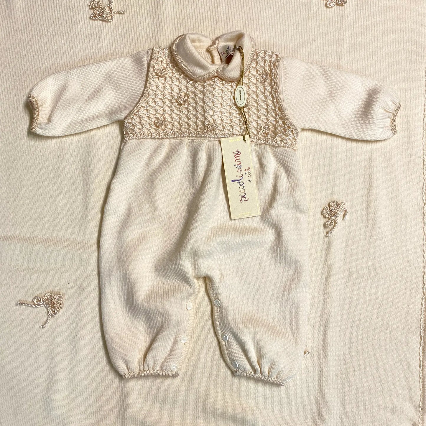 Tutina nascita + Copertina abbinati in OUTLET