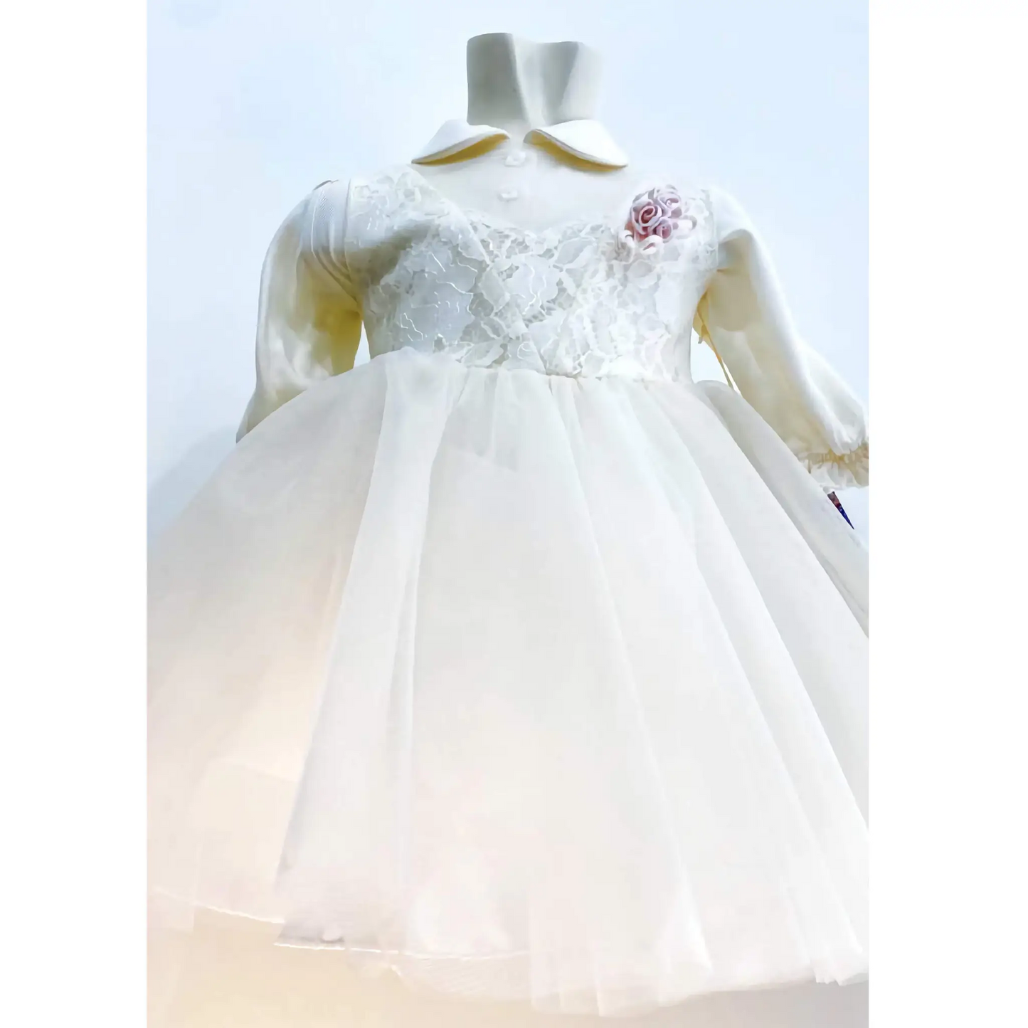 Vestito da battesimo invernale 6 mesi bimba