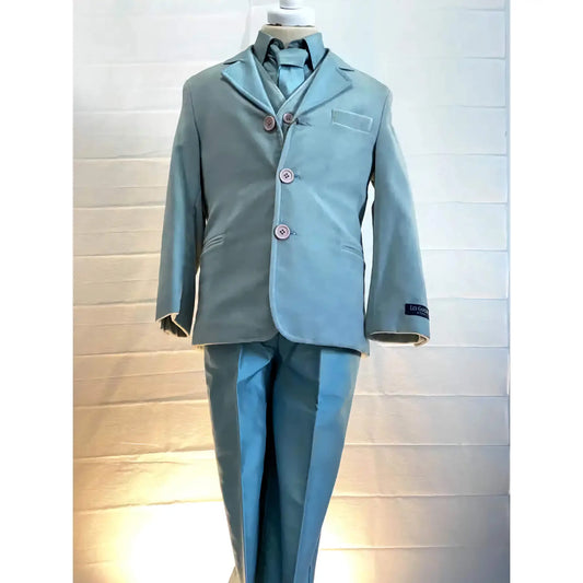 Vestito Da Cerimonia in velluto e seta per bambino