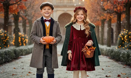 Come vestire i bambini per le Cerimonie di Novembre