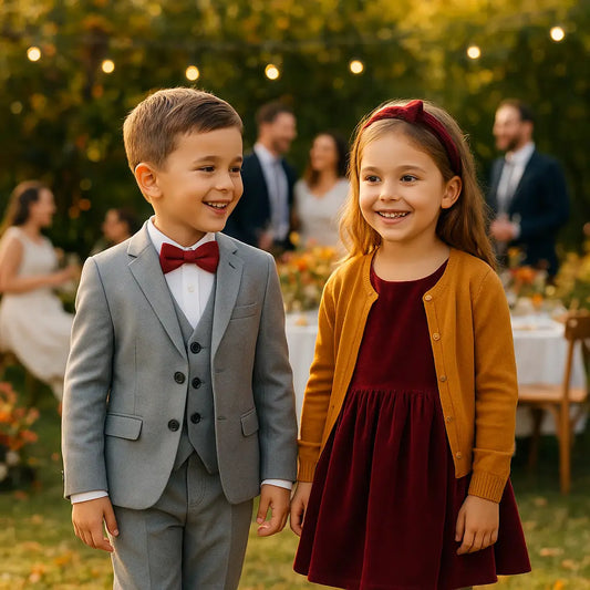Matrimonio a Settembre? Come vestire i bambini