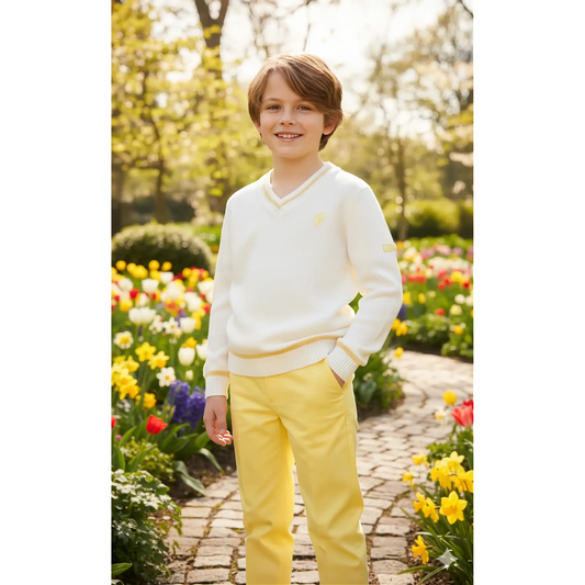 Completo elegante e casual primaverile per bambino in OUTLET