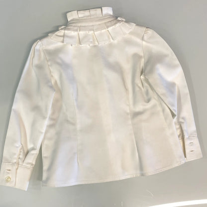 Camicia da Cerimonia Bambina con Rouches