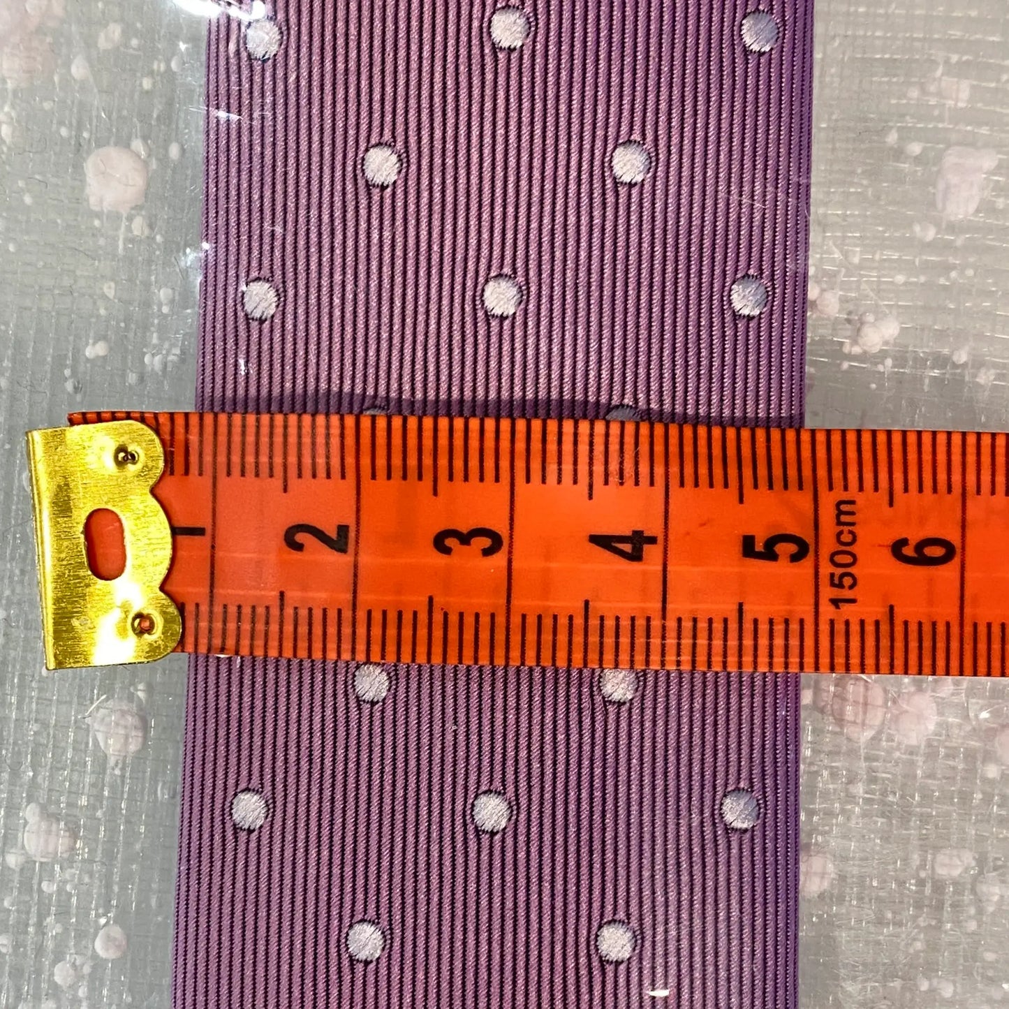Cravatta da Cerimonia Viola a Pois per Bambino