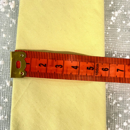 Cravatte Gialle per Bambino Outlet - Due Tessuti, Due Stili