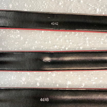 Cintura Bambina/Ragazza in Pelle Rossa